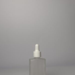 Square Frosted Serum Bottle – 30ML