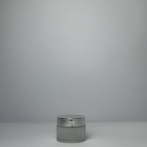Silver Frosted Jar – 50ML